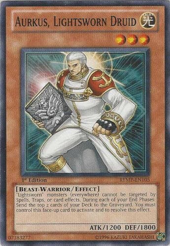 Aurkus, Lightsworn Druid - RYMP-EN105 Common Unlimited