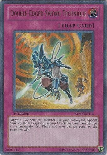 Double-Edged Sword Technique - RYMP-EN112 Ultra Rare Unlimited