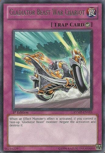 Gladiator Beast War Chariot - RYMP-EN113 Rare Unlimited