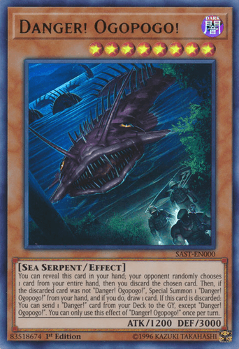Danger! Ogopogo! - SAST-EN000 Ultra Rare 1st Edition