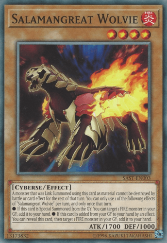 Salamangreat Wolvie - SAST-EN003 Common 1st Edition