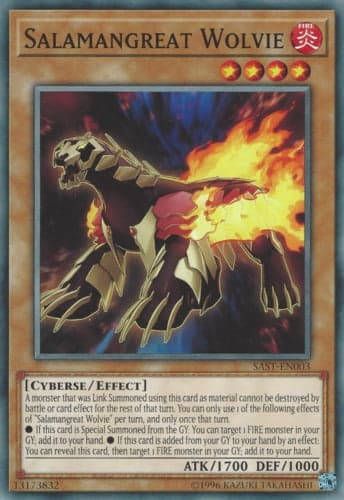 Salamangreat Wolvie - SAST-EN003 Common Unlimited
