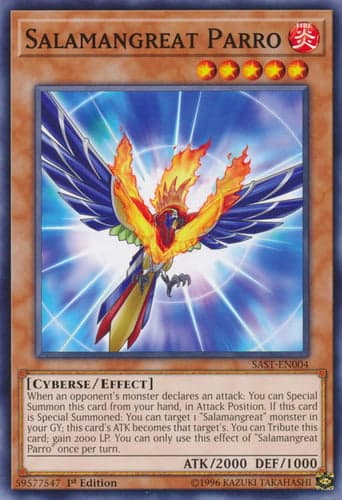 Salamangreat Parro - SAST-EN004 Common 1st Edition