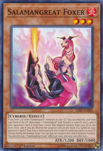Salamangreat Foxer - SAST-EN005 Common 1st Edition