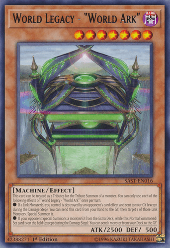 World Legacy - "World Ark" - SAST-EN016 Rare Unlimited