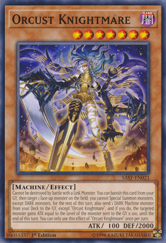 Orcust Knightmare - SAST-EN021 Common 1st Edition