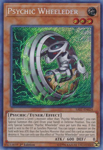 Psychic Wheeleder - SAST-EN024 Secret Rare 1st Edition