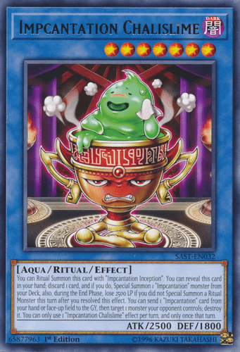 Impcantation Chalislime - SAST-EN032 Rare 1st Edition