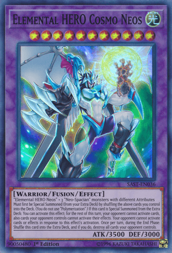 Elemental HERO Cosmo Neos - SAST-EN036 Super Rare Unlimited