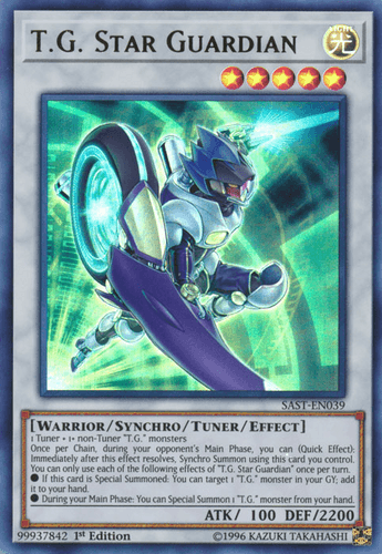 T.G. Star Guardian - SAST-EN039 Ultra Rare 1st Edition