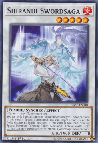 Shiranui Swordsaga - SAST-EN040 Common Unlimited
