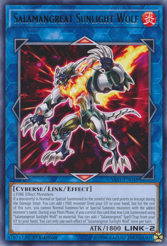 Salamangreat Sunlight Wolf - SAST-EN048 Rare Unlimited