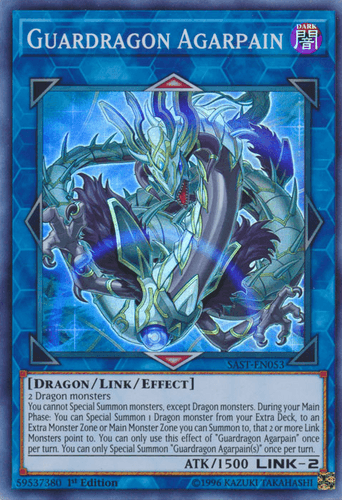 Guardragon Agarpain - SAST-EN053 Super Rare Unlimited