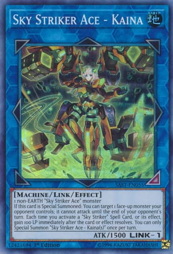 Sky Striker Ace - Kaina - SAST-EN055 Super Rare 1st Edition