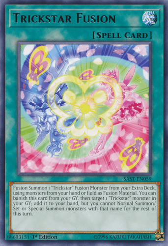 Trickstar Fusion - SAST-EN059 Rare 1st Edition