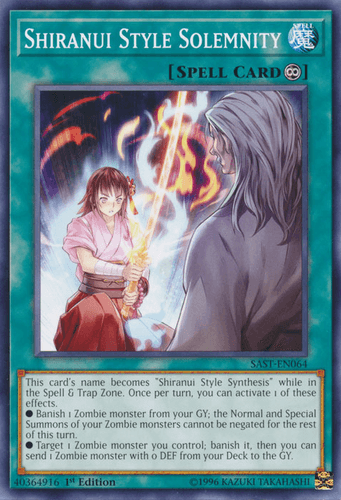 Shiranui Style Solemnity - SAST-EN064 Common 1st Edition