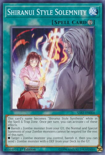 Shiranui Style Solemnity - SAST-EN064 Common Unlimited