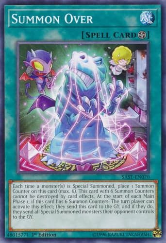 Summon Over - SAST-EN070 Common 1st Edition