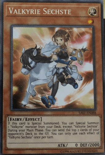 Valkyrie Sechste - SAST-EN088 Secret Rare 1st Edition