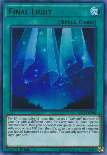 Final Light - SAST-EN090 Ultra Rare Unlimited