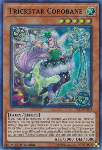 Trickstar Corobane - SAST-EN095 Ultra Rare 1st Edition