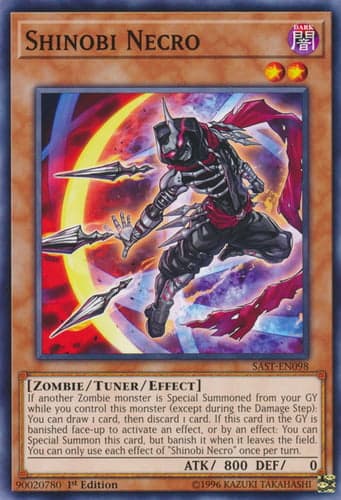 Shinobi Necro - SAST-EN098 Common 1st Edition
