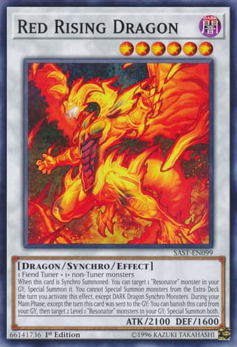 Red Rising Dragon - SAST-EN099 Common 1st Edition