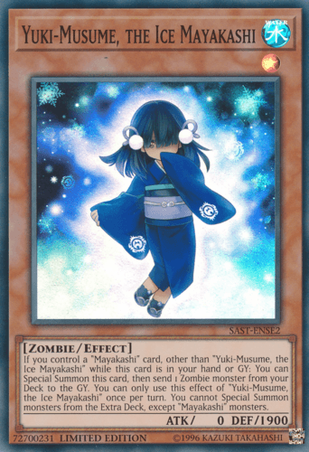 Yuki-Musume, the Ice Mayakashi - SAST-ENSE2 Super Rare Limited Edition