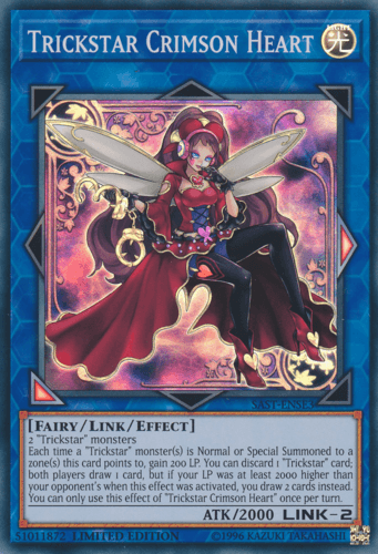 Trickstar Crimson Heart - SAST-ENSE3 Super Rare Limited Edition
