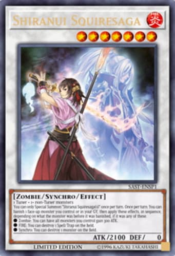 Shiranui Squiresaga - SAST-ENSP1 Ultra Rare Limited Edition