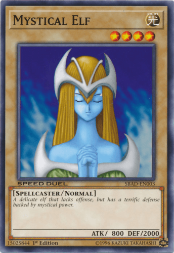 Mystical Elf - SBAD-EN003 Common 1st Edition