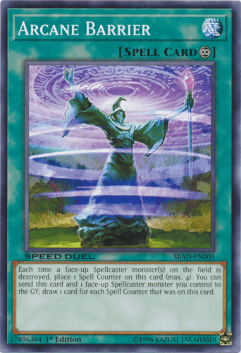 Arcane Barrier - SBAD-EN005 Common 1st Edition