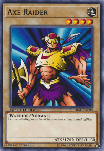 Axe Raider - SBAD-EN009 Common 1st Edition