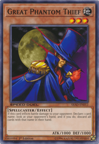 Great Phantom Thief - SBAD-EN012 Common 1st Edition
