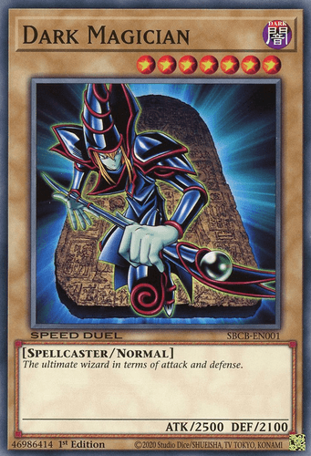 Dark Magician - SBCB-EN001 Secret Rare 1st Edition