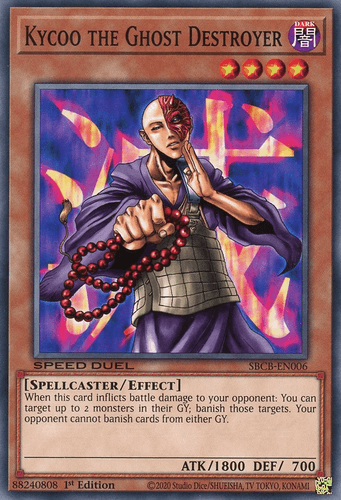 Kycoo the Ghost Destroyer - SBCB-EN006 Common 1st Edition
