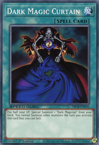 Dark Magic Curtain - SBCB-EN010 Common 1st Edition