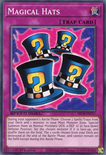 Magical Hats - SBCB-EN017 Common 1st Edition