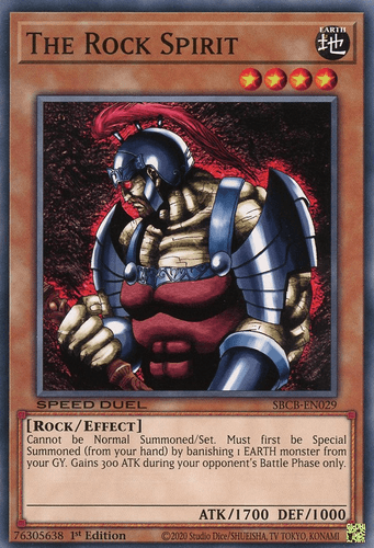 The Rock Spirit - SBCB-EN029 Common 1st Edition
