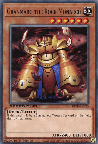 Granmarg the Rock Monarch - SBCB-EN030 Common 1st Edition