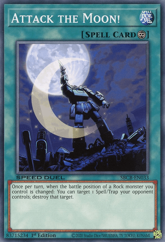 Attack the Moon! - SBCB-EN033 Common 1st Edition