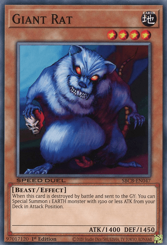 Giant Rat - SBCB-EN047 Common 1st Edition
