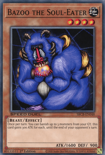 Bazoo the Soul-Eater - SBCB-EN048 Common 1st Edition