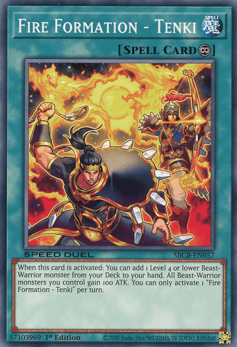 Fire Formation - Tenki - SBCB-EN057 Common 1st Edition
