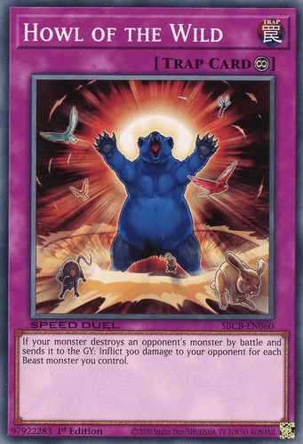 Howl of the Wild - SBCB-EN060 Common 1st Edition
