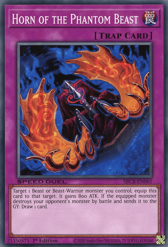 Horn of the Phantom Beast - SBCB-EN061 Common 1st Edition