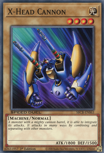 X-Head Cannon - SBCB-EN063 Common 1st Edition