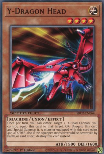 Y-Dragon Head - SBCB-EN064 Common 1st Edition