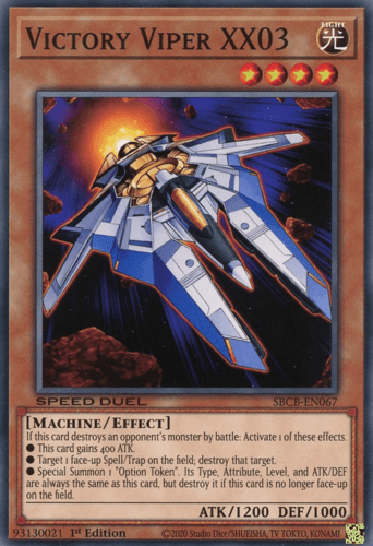Victory Viper XX03 - SBCB-EN067 Common 1st Edition