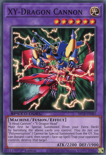 XY-Dragon Cannon - SBCB-EN083 Common 1st Edition
